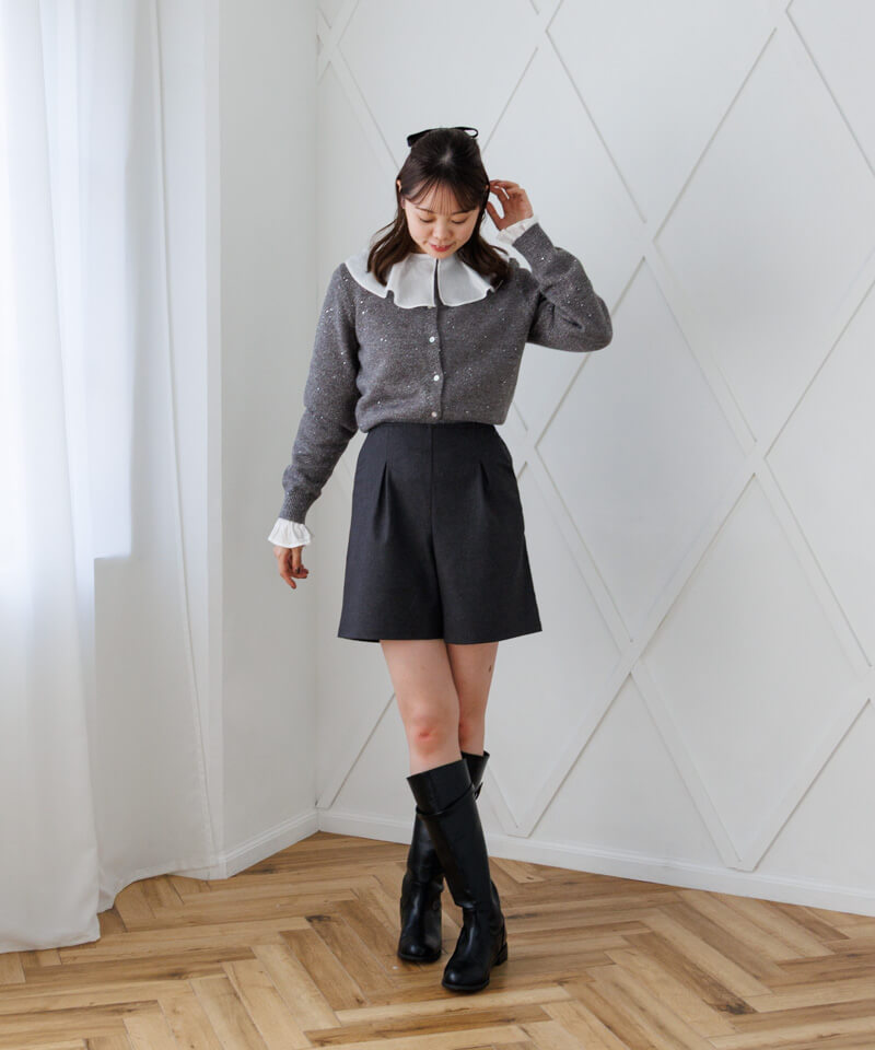 20%OFF】holiday spangle knit～ﾎﾘﾃﾞｰｽﾊﾟﾝｸﾞﾙﾆｯﾄ | flower／フラワー