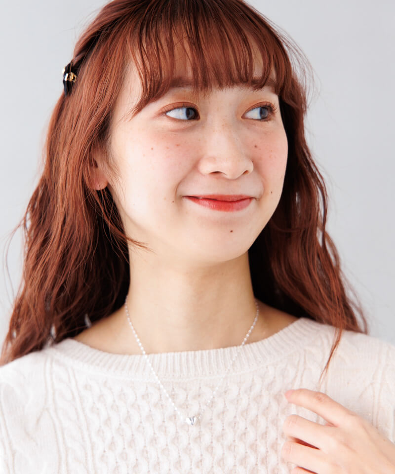 k♡ページ twinkle heart chain necklace～ﾄｩｲﾝｸﾙﾊｰﾄﾁｪｰﾝﾈｯｸﾚｽ | flower