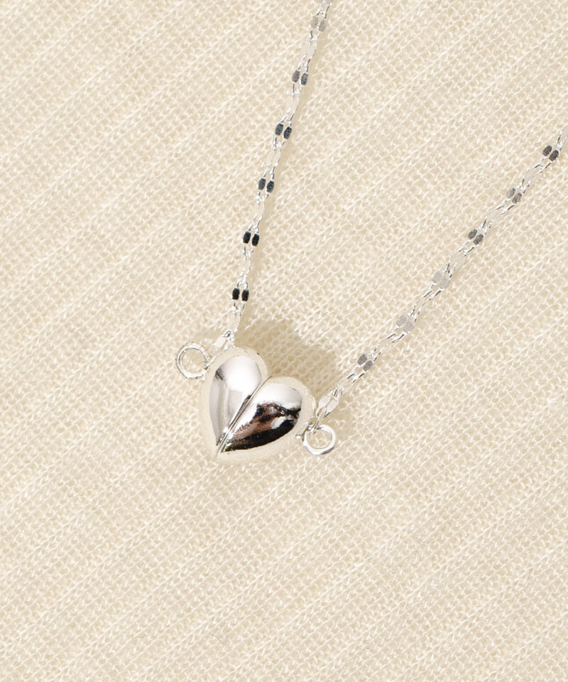 twinkle heart chain necklace～ﾄｩｲﾝｸﾙﾊｰﾄﾁｪｰﾝﾈｯｸﾚｽ | flower