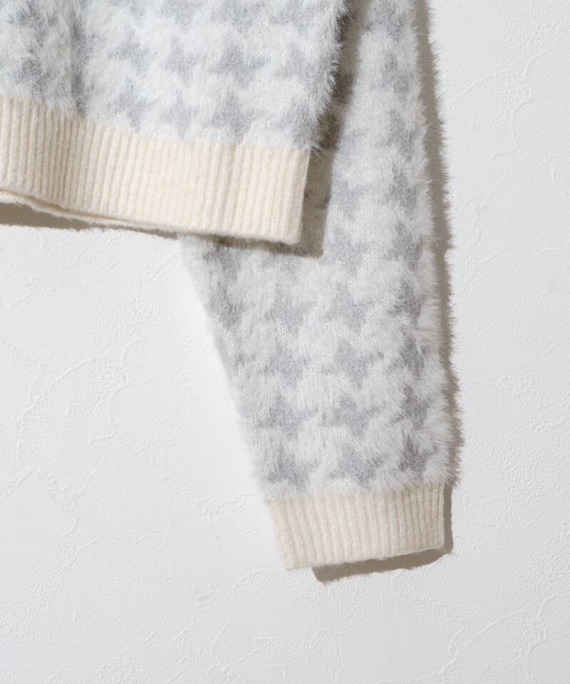 ohga CROCHET MOTIF KNIT フラワー　ニット　ベージュ　新品 ohga CROCHET MOTIF KNIT フラワー ニット ベージュ 新品 トップス