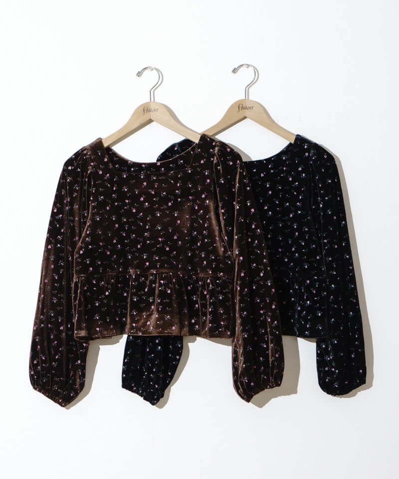 セール】velour bare top ベロアベアトップ（チューブトップ
