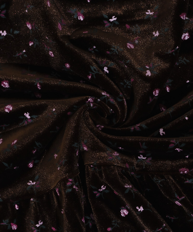 20%OFF】floral velour top～ﾌﾛｰﾗﾙﾍﾞﾛｱﾄｯﾌﾟ | flower／フラワー公式通販 