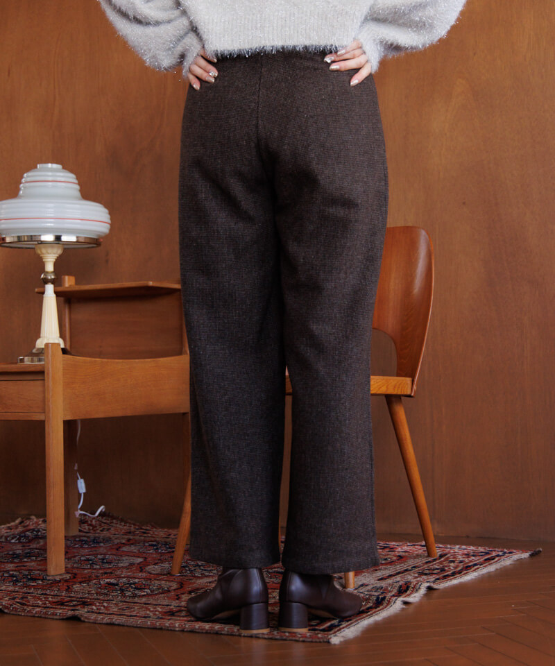 ◎  F様確認用  ◎ 40%OFF】fine check pants～ﾌｧｲﾝﾁｪｯｸﾊﾟﾝﾂ | flower／フラワー