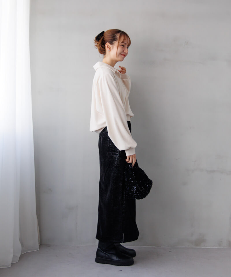 gypsohila flower polo フラワーポロ　トップス 30%OFF】powdery polo tops～ﾊﾟｳﾀﾞﾘｰﾎﾟﾛﾄｯﾌﾟ | flower／フラワー公式通販