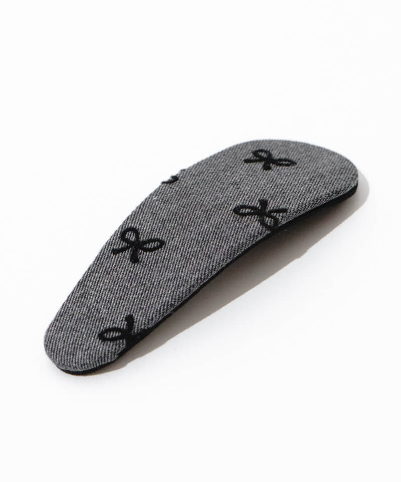 オーダー可能生地⑦ お花リボンパッチンピン 40種以上のリボンから選べるオーダーメイド】あなただけの三角ぱっちん