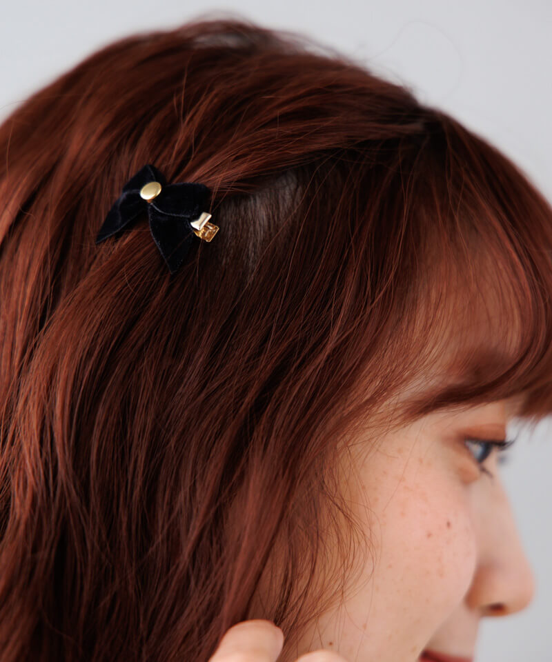 ブラックメッシュリボンヘアクリップ IRADOWL ヘアクリップ リボンヘアクリップ : ZOZOTOWN Yahoo!店