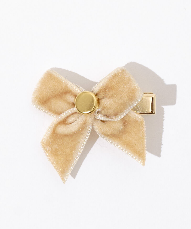 kitten ribbon clip～ｷﾄｩﾝﾘﾎﾞﾝｸﾘｯﾌﾟ(2pc) | flower／フラワー