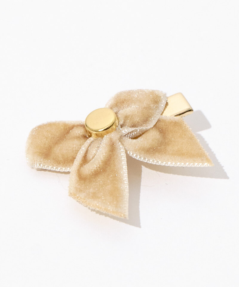 kitten ribbon clip～ｷﾄｩﾝﾘﾎﾞﾝｸﾘｯﾌﾟ(2pc) | flower／フラワー