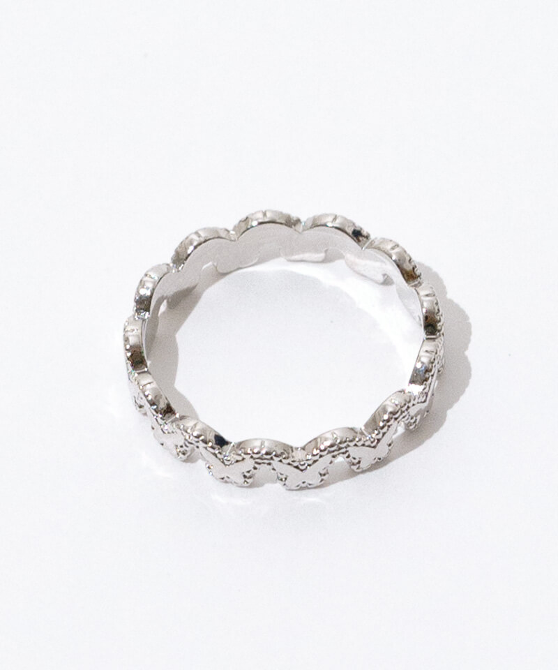 PYLONES フラワー型リング papillons ring～ﾊﾟﾋﾟﾖﾝｽﾞﾘﾝｸﾞ | flower／フラワー公式通販
