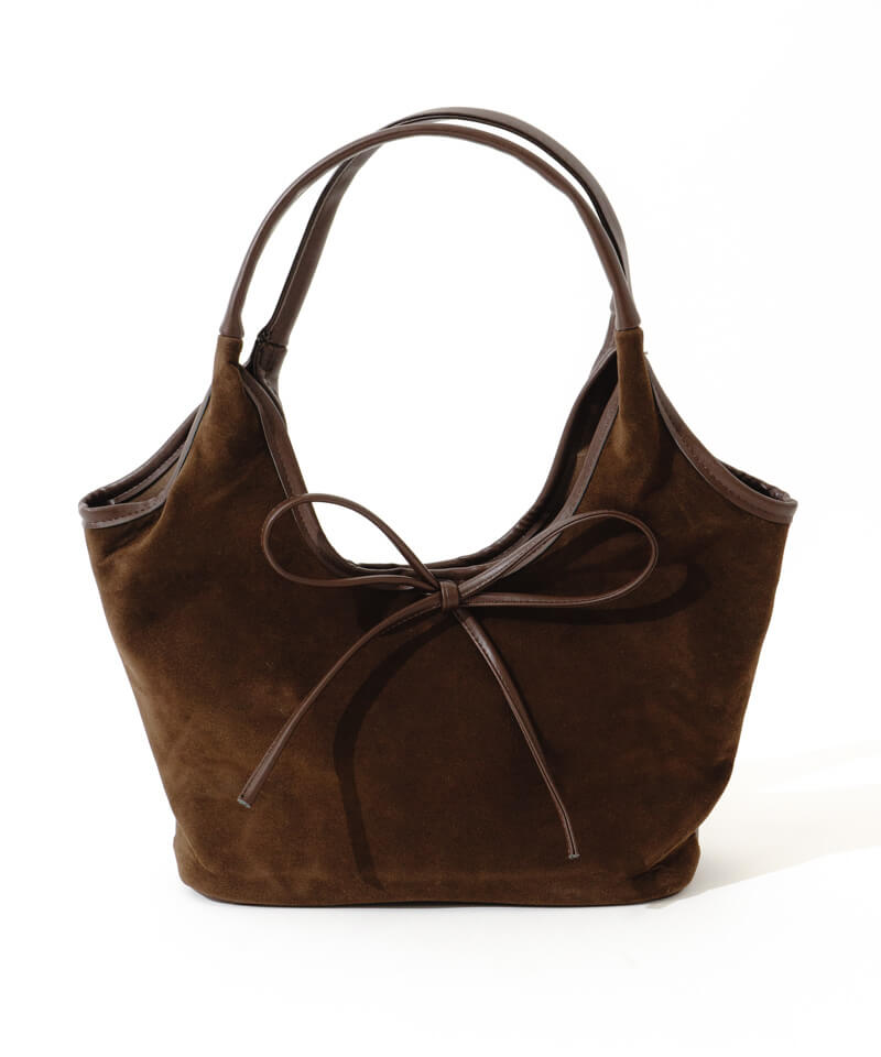 ribbon suede tote～ﾘﾎﾞﾝｽｴｰﾄﾞﾄｰﾄ | flower／フラワー公式通販