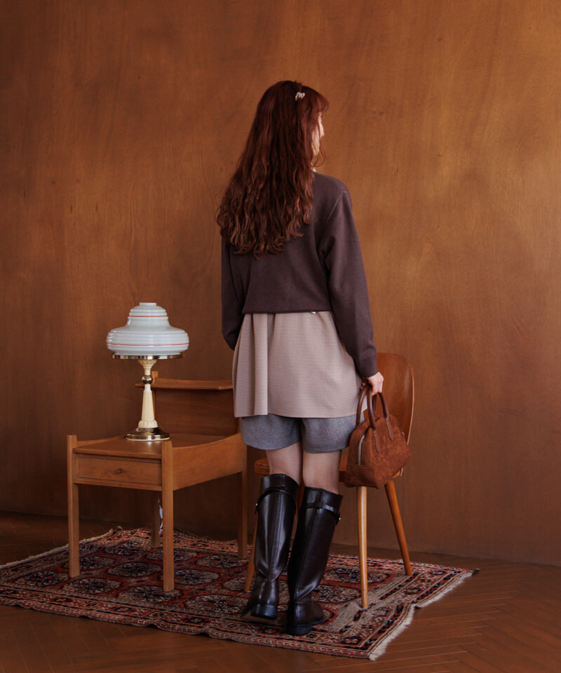 50%OFF】popping ribbon knit～ﾎﾟｯﾋﾟﾝｸﾞﾘﾎﾞﾝﾆｯﾄ | flower／フラワー