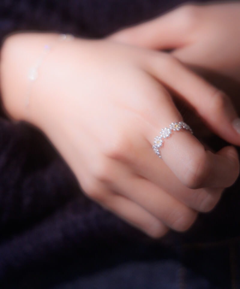 daisy lace ring～ﾃﾞｲｼﾞｰﾚｰｽﾘﾝｸﾞ | flower／フラワー公式通販