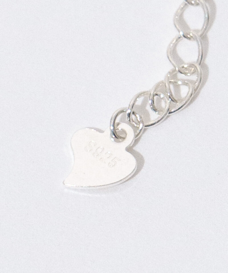 KAJABIJOUX カジャビジュー　シルバー ハートネックレス heart bijou necklace～ﾊｰﾄﾋﾞｼﾞｭｰﾈｯｸﾚｽ | flower／フラワー公式通販