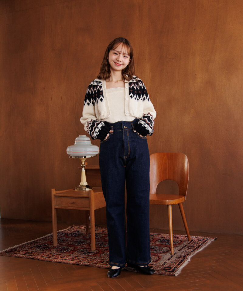 20%OFF】nordic ensemble knit～ﾉﾙﾃﾞｨｯｸｱﾝｻﾝﾌﾞﾙﾆｯﾄ | flower