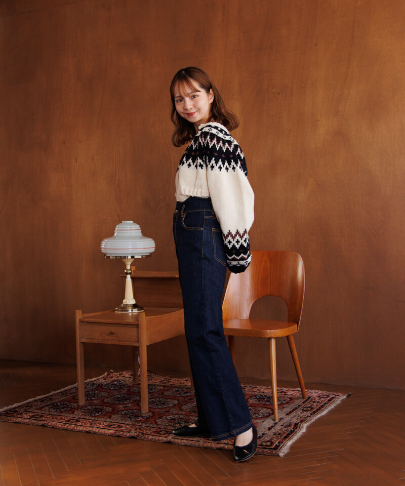 ニット セーター ノルディックアンサンブルニット レディース 20%OFF】nordic ensemble knit～ﾉﾙﾃﾞｨｯｸｱﾝｻﾝﾌﾞﾙﾆｯﾄ | flower