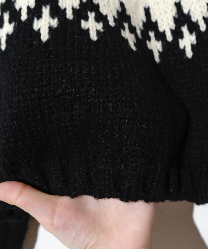 20%OFF】nordic ensemble knit～ﾉﾙﾃﾞｨｯｸｱﾝｻﾝﾌﾞﾙﾆｯﾄ | flower