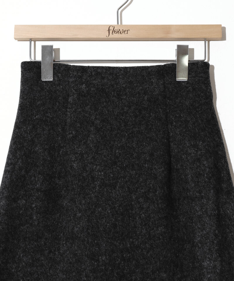 お値下げ！★新品★Lu. I-Line Skirt / Black Flower 10%OFF】any flare skirt～ｴﾆｰﾌﾚｱｽｶｰﾄ | flower／フラワー公式通販