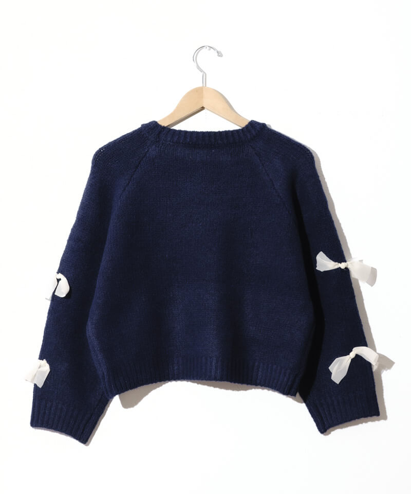 美品✨Blumarine ブルマリン アンサンブル ニット レース リボン