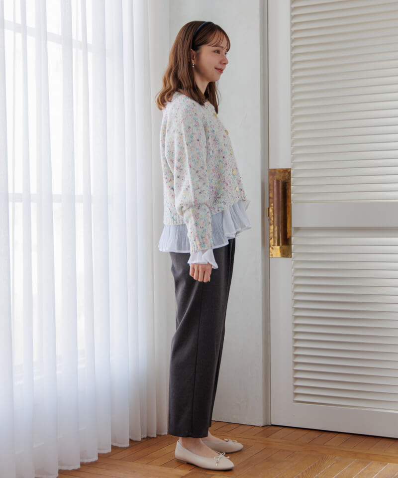 10%OFF】calm frill pants～ｶｰﾑﾌﾘﾙﾊﾟﾝﾂ | flower／フラワー公式通販