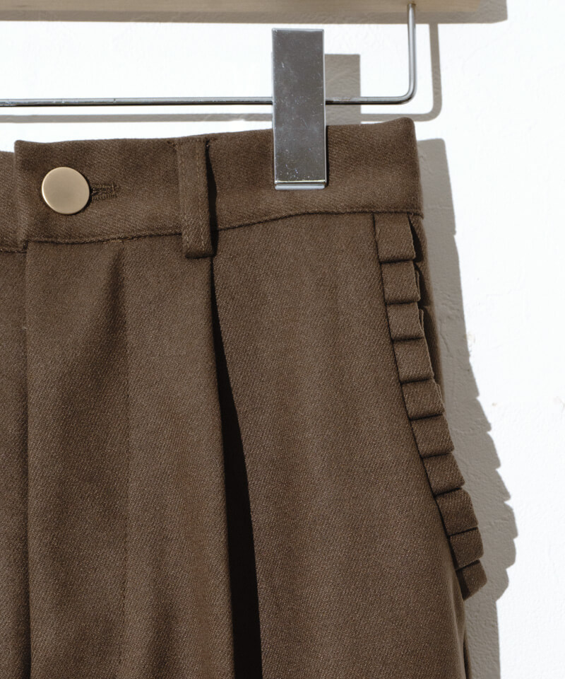 10%OFF】calm frill pants～ｶｰﾑﾌﾘﾙﾊﾟﾝﾂ | flower／フラワー公式通販
