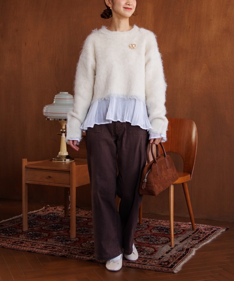 pretzel brooch～ﾌﾟﾚｯﾂｪﾙﾌﾞﾛｰﾁ | flower／フラワー公式通販