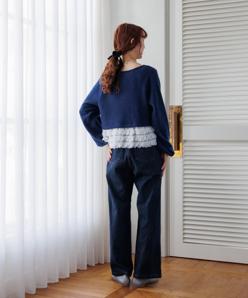40%OFF】peplum frill top~ペプラムフリルトップ | flower/フラワー 40%OFF】peplum frill top~ペプラムフリルトップ | flower/フラワー