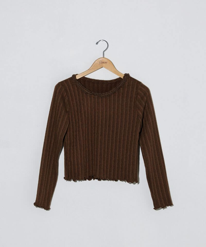 新品未使用volume frill flower shirring tops 30%OFF】fleur shirring blouse～ﾌﾙｰﾙｼｬｰﾘﾝｸﾞﾌﾞﾗｳｽ | flower