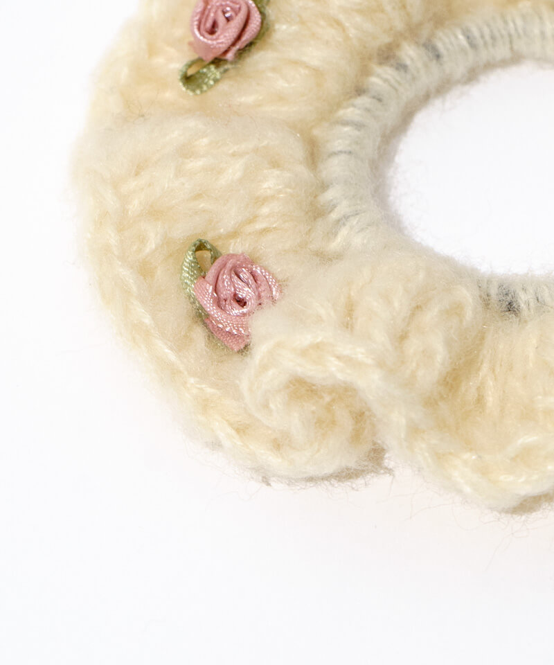 rosy knit hair gomme～ﾛｰｼﾞｰﾆｯﾄﾍｱｺﾞﾑ | flower／フラワー公式通販