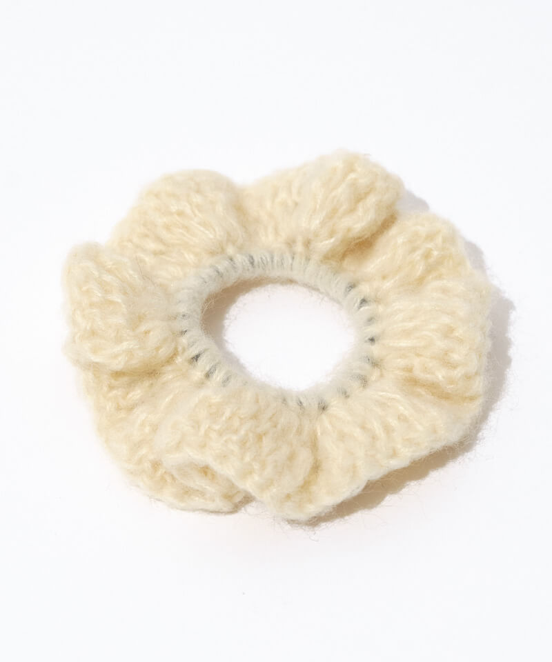 rosy knit hair gomme～ﾛｰｼﾞｰﾆｯﾄﾍｱｺﾞﾑ | flower／フラワー公式通販
