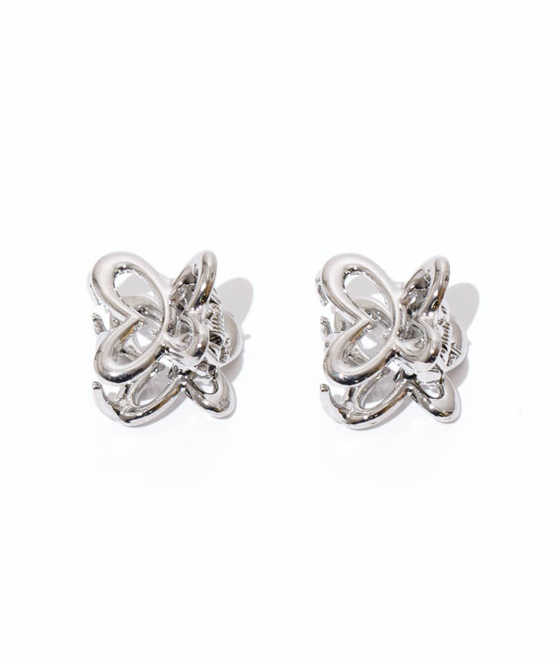 mini papillon clip～ﾐﾆﾊﾟﾋﾟﾖﾝｸﾘｯﾌﾟ(2pc) | flower／フラワー