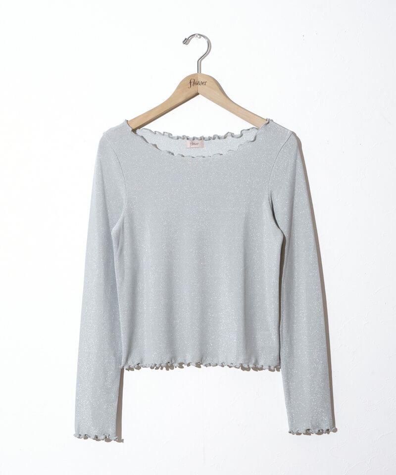 30%OFF】shiny mellow L/S～ｼｬｲﾆｰﾒﾛｰﾛﾝｸﾞｽﾘｰﾌﾞ | flower／フラワー公式通販