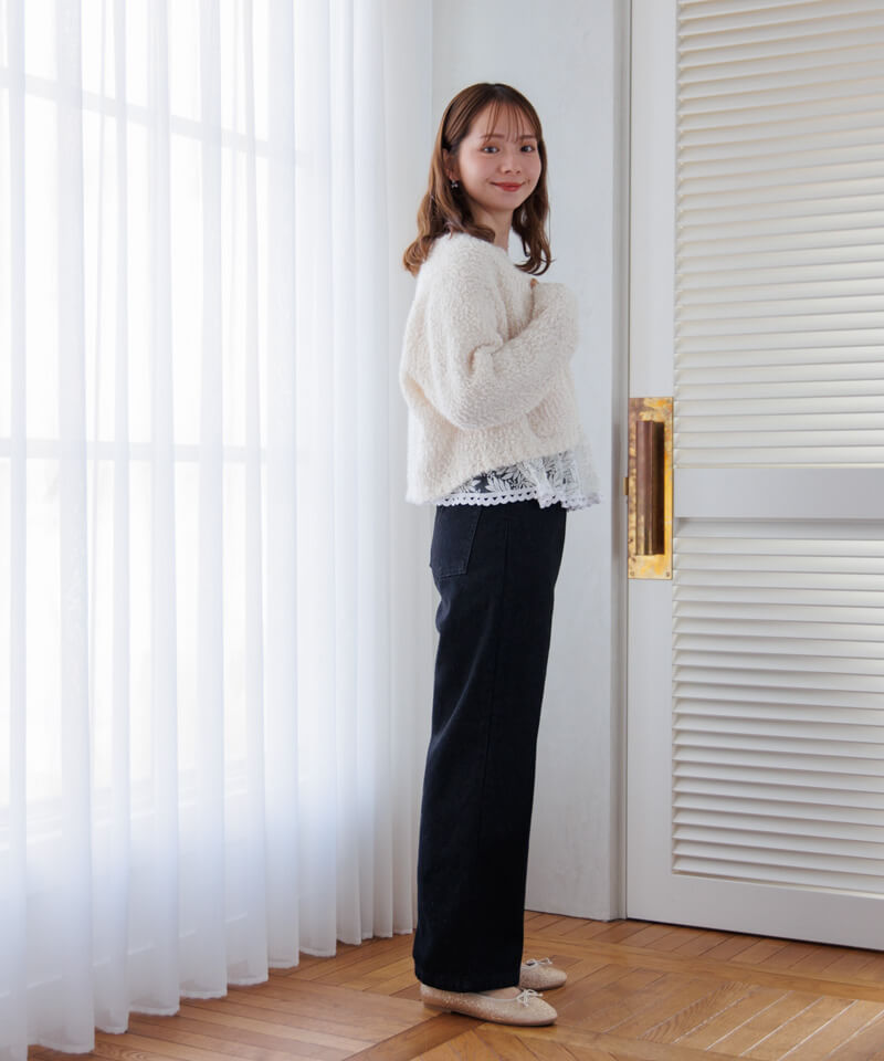 50%OFF】bubble knit cardigan2～ﾊﾞﾌﾞﾙﾆｯﾄｶｰﾃﾞｨｶﾞﾝ2 | flower
