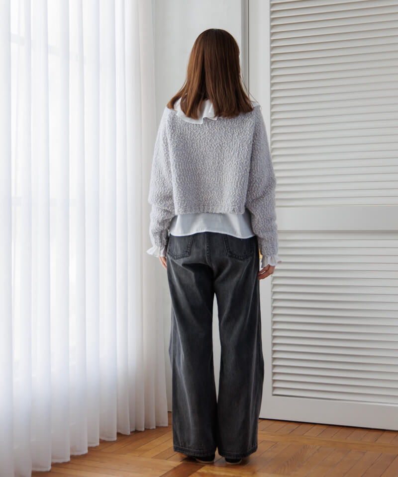 50%OFF】bubble knit cardigan2～ﾊﾞﾌﾞﾙﾆｯﾄｶｰﾃﾞｨｶﾞﾝ2 | flower