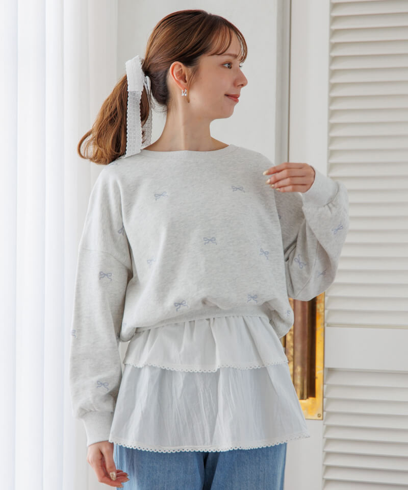 30%OFF】layered frill bustier～ﾚｲﾔｰﾄﾞﾌﾘﾙﾋﾞｽﾁｪ | flower