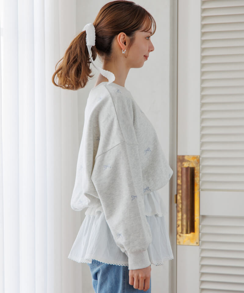 30%OFF】layered frill bustier～ﾚｲﾔｰﾄﾞﾌﾘﾙﾋﾞｽﾁｪ | flower