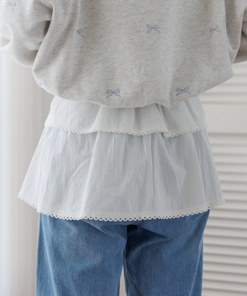 30%OFF】layered frill bustier～ﾚｲﾔｰﾄﾞﾌﾘﾙﾋﾞｽﾁｪ | flower