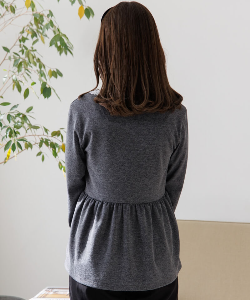 Swan see-through tops (High / Crew neck) – POPPY