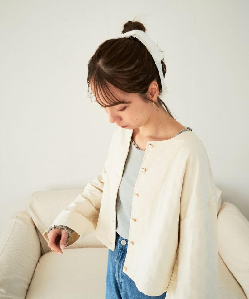 カーディガン Ribbon Cardigan /リボンカーディガン レディース Front Ribbon Cardigan/フロントリボンカーディガン