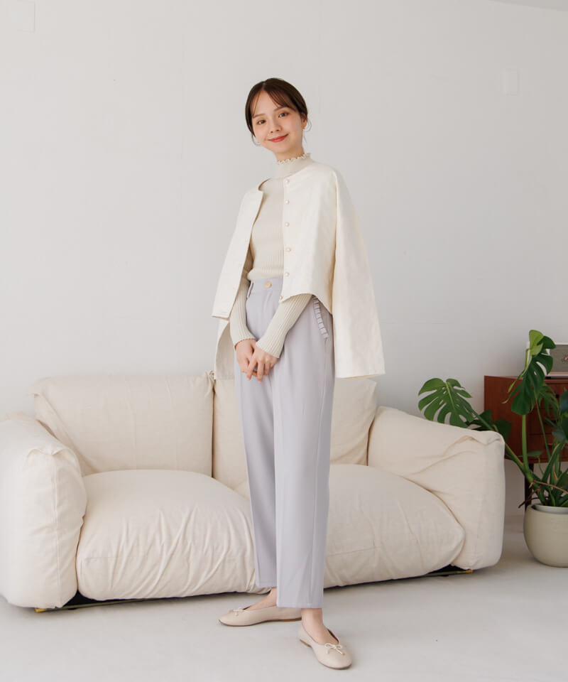 カーディガン リラックスリボンカーディガン Relaxed Ribbon Cardigan レディース Relaxed Ribbon Cardigan/リラックスリボンカーディガン