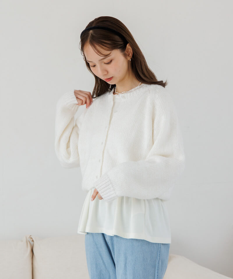 50%OFF】blossom aurora knit2～ﾌﾞﾛｯｻﾑｵｰﾛﾗﾆｯﾄ2 | flower／フラワー
