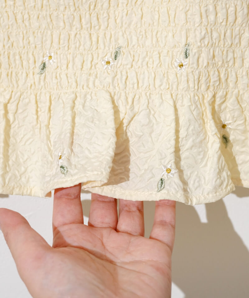 flower embroidery blouse~フラワーエンブロイダリーブラウス | flower flower embroidery blouse~フラワーエンブロイダリーブラウス | flower