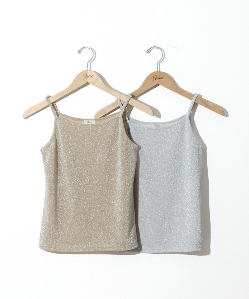 shiny cami top5～ｼｬｲﾆｰｷｬﾐﾄｯﾌﾟ5 | flower／フラワー公式通販