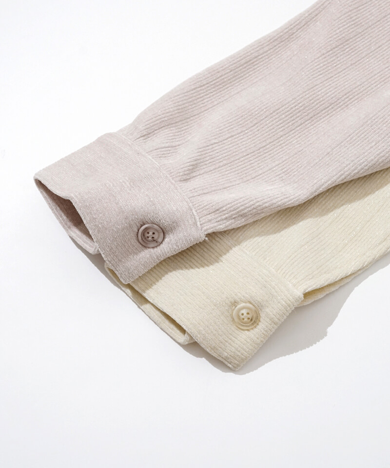 遊花　ページ 50%OFF】glitter corduroy jacket～ｸﾞﾘｯﾀｰｺｰﾃﾞｭﾛｲｼﾞｬｹｯﾄ