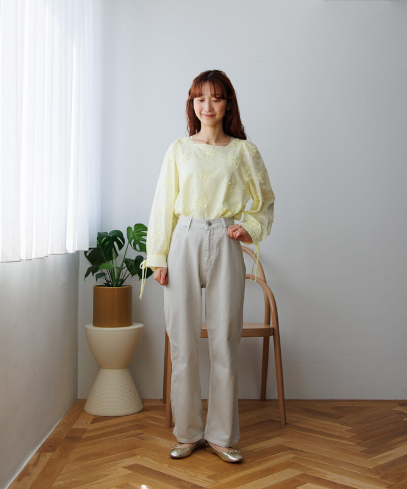 flower サニーバギーパンツ ピンク M sunny buggy pants～ｻﾆｰﾊﾞｷﾞｰﾊﾟﾝﾂ | flower／フラワー公式通販