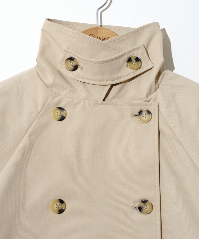 basic short trench～ﾍﾞｰｼｯｸｼｮｰﾄﾄﾚﾝﾁ | flower／フラワー公式通販