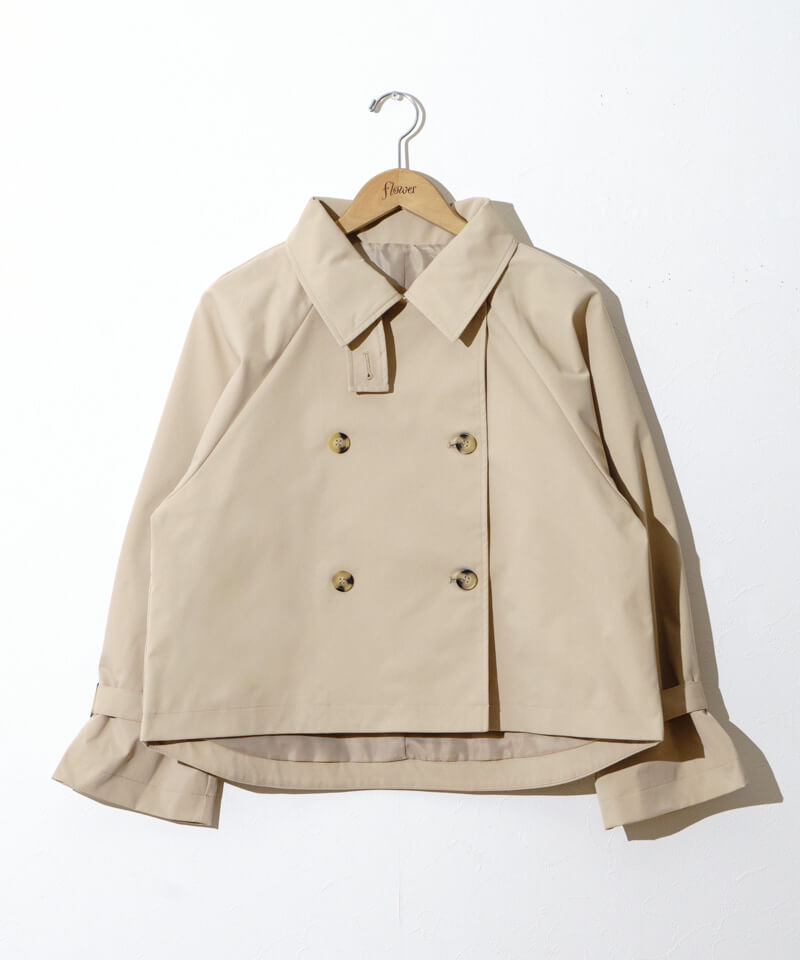 basic short trench～ﾍﾞｰｼｯｸｼｮｰﾄﾄﾚﾝﾁ | flower／フラワー公式通販