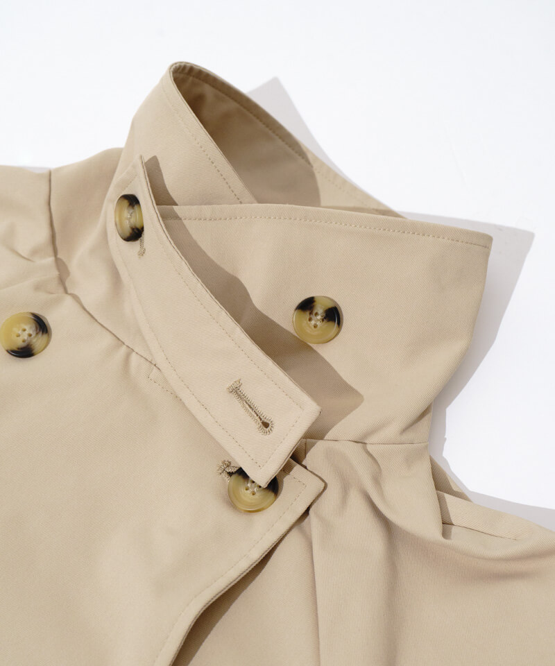 basic short trench～ﾍﾞｰｼｯｸｼｮｰﾄﾄﾚﾝﾁ | flower／フラワー公式通販
