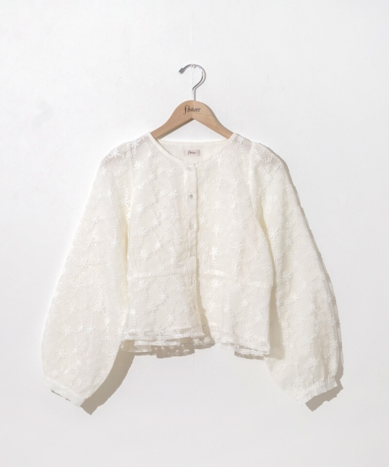 アパレル通販サイトランキング flower clarity blouse～ｸﾗﾘﾃｨﾌﾗﾜｰﾌﾞﾗｳｽ flower／フラワー公式通販 | トップス