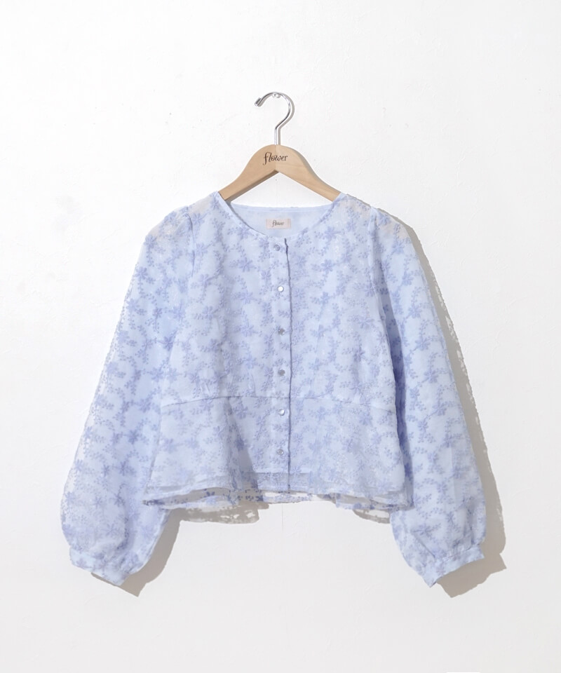 【正規品】 clarity flower blouse～ｸﾗﾘﾃｨﾌﾗﾜｰﾌﾞﾗｳｽ | flower／フラワー公式通販 シャツ/ブラウス(半袖/袖なし)