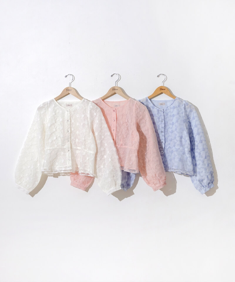 clarity flower blouse～ｸﾗﾘﾃｨﾌﾗﾜｰﾌﾞﾗｳｽ | flower／フラワー公式通販